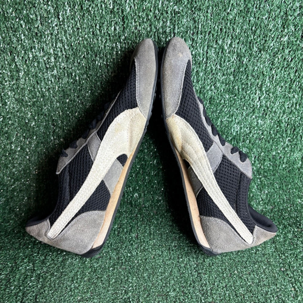 Puma H Street 355754 03 Running Mesh Suede‎ Low Top Sneaker Black Grey Mens 8 - Picture 6 of 9